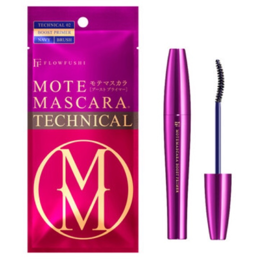 Flowfushi Mote Mascara Technical 2 Boost Primer Navy